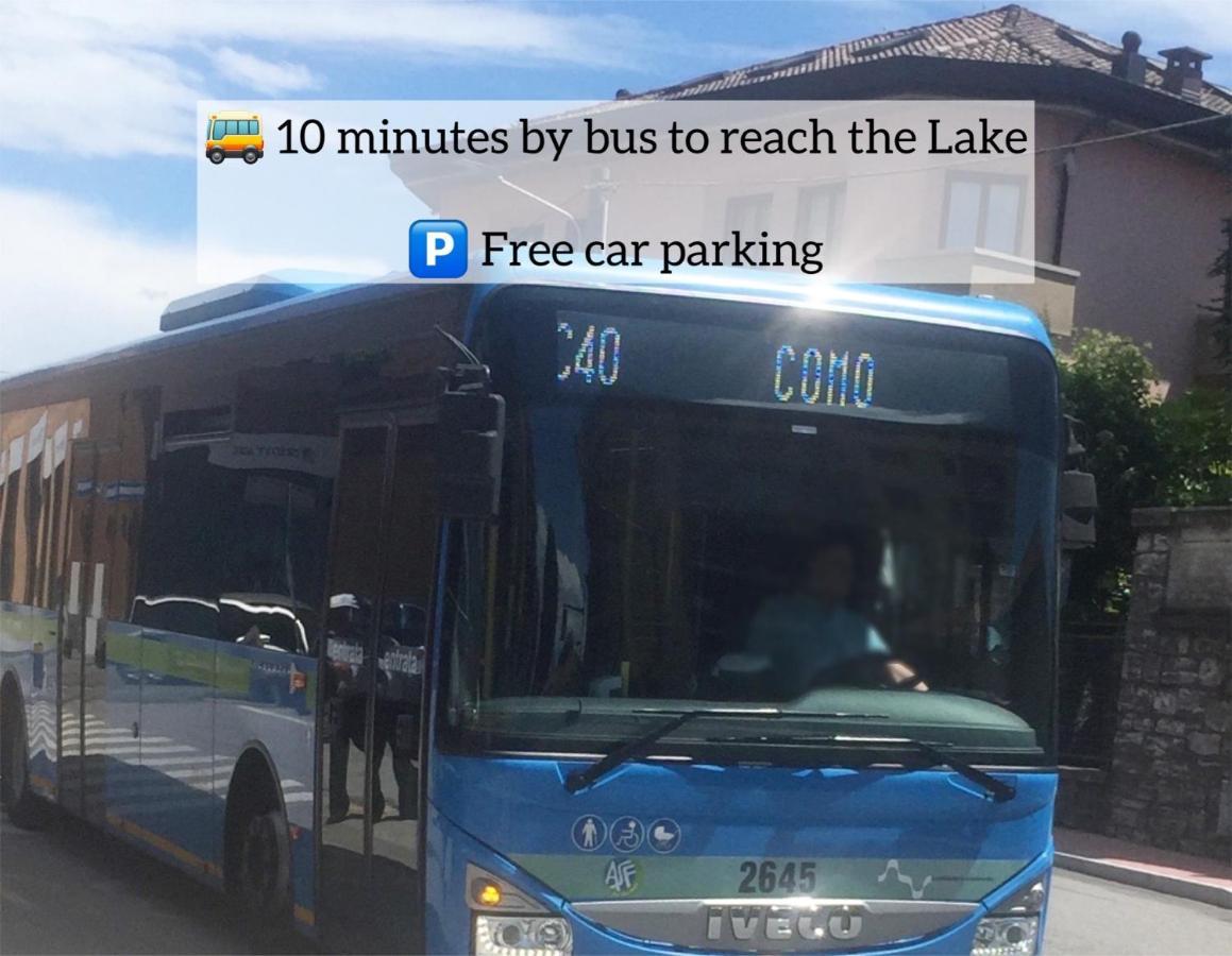 קומו B&B La Corte And Home Restaurant - Free Parking - 10 Minutes To The Lake And Centre מראה חיצוני תמונה